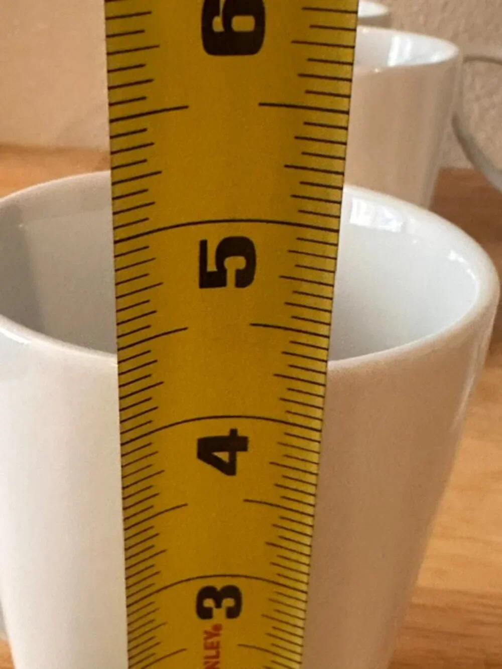 Pottery Barn | Set of 4 Mugs Great White Collection Slightly Squared 12 Oz